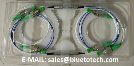 Polarizing Beam Splitter PBS 1×2 FC/APC 3Port 1x2 Optic Fiber Polarization Beam Combiner FC/APC Connector 1550nm Slow Axis