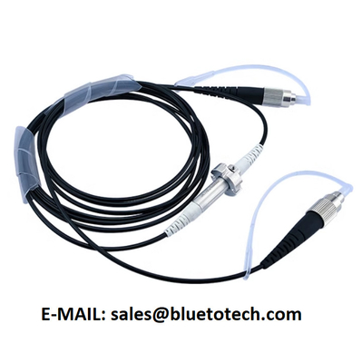 Fiber Optic Rotary Joints Fiber Optic Splip Ring Rotary 1Fiber FC Connector Single Model Long Life Black Cable