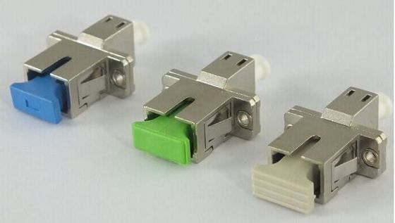 Hybrid Simplex Fiber Optic Connector Adapters SC/UPC APC To LC/UPC APC