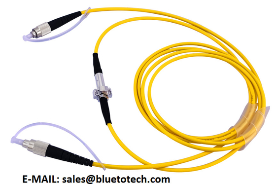 Fiber Optic Rotary Joint 1Fiber FC Connector Single Model Yellow Color Fiber Optic Splip Ring Rotary
