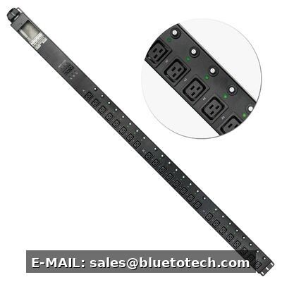 80A Smart Remote Control IPDU Mining PDU 12 Port C19 Outlet Level Monitoring SNMP 415V Three Phase