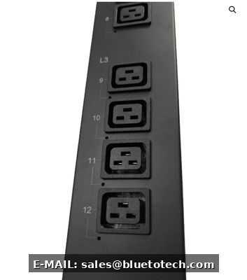 80A Smart Remote Control IPDU Mining PDU 12 Port C19 Outlet Level Monitoring SNMP 415V Three Phase