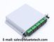 1x8 Cassette LGX Box PLC Fiber Optic Splitter Single Mode