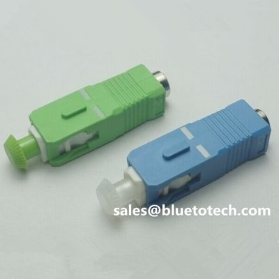 Терминатор оптического волокна голубого/зеленого цвета с пластиковым материалом