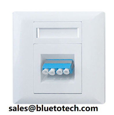 Планшайба волокна коробки держателя стены переходника FTTH квадрацикла LC