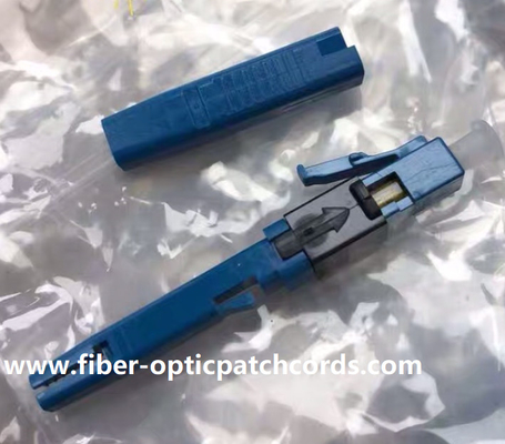 Голубой соединитель ПК одиночного режима 5G ZTE LC соединителей оптического волокна